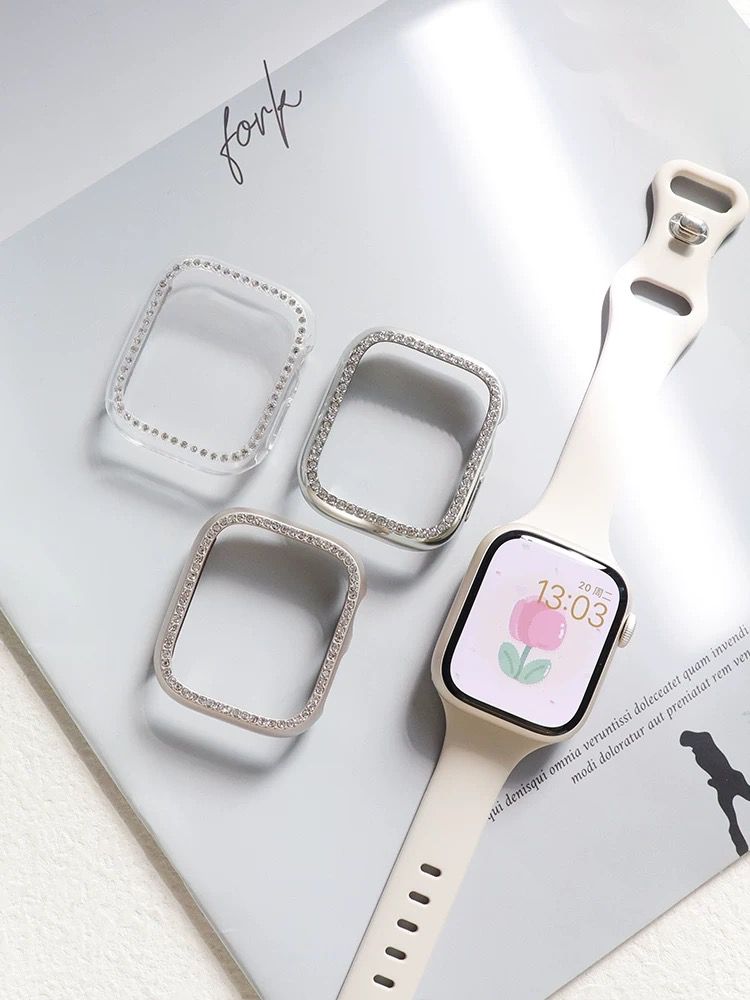 Rhinestone Apple Watch Case