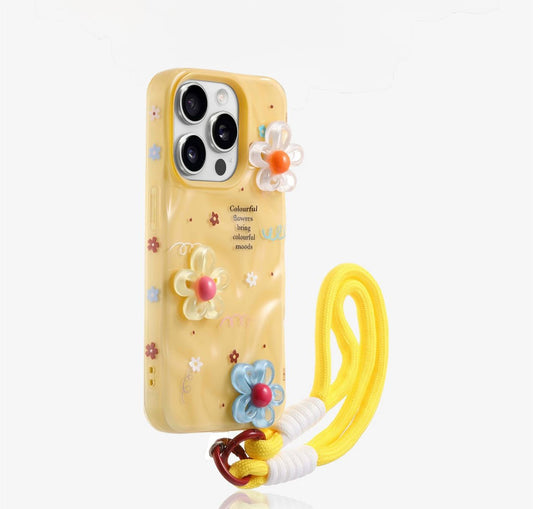 Colorful flower case