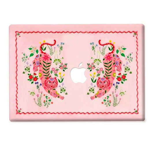 Floral Tiger MacBook Case