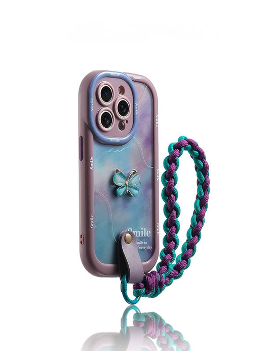 Butterfly Purple Blue Case