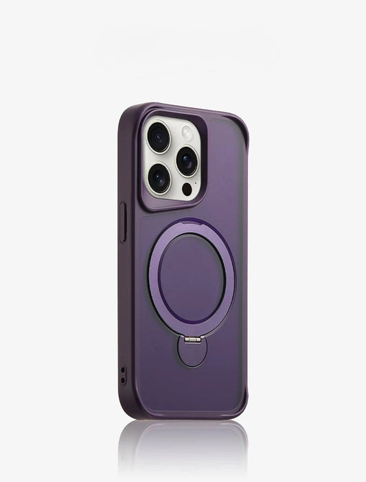 Matte Ring Magsafe Case For Iphones