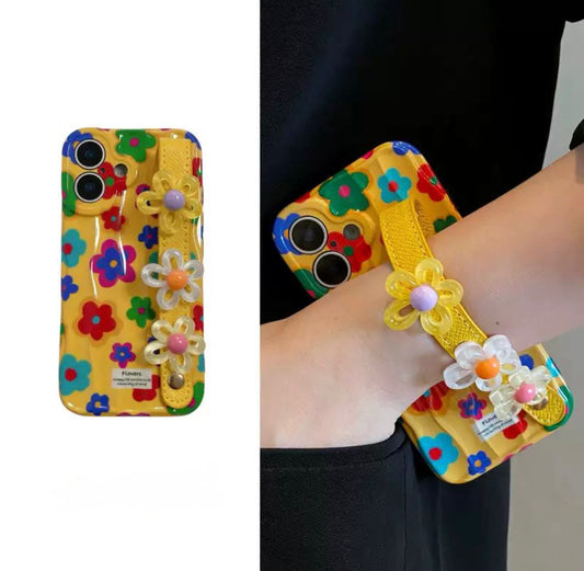 Summer case with strap for iPhones