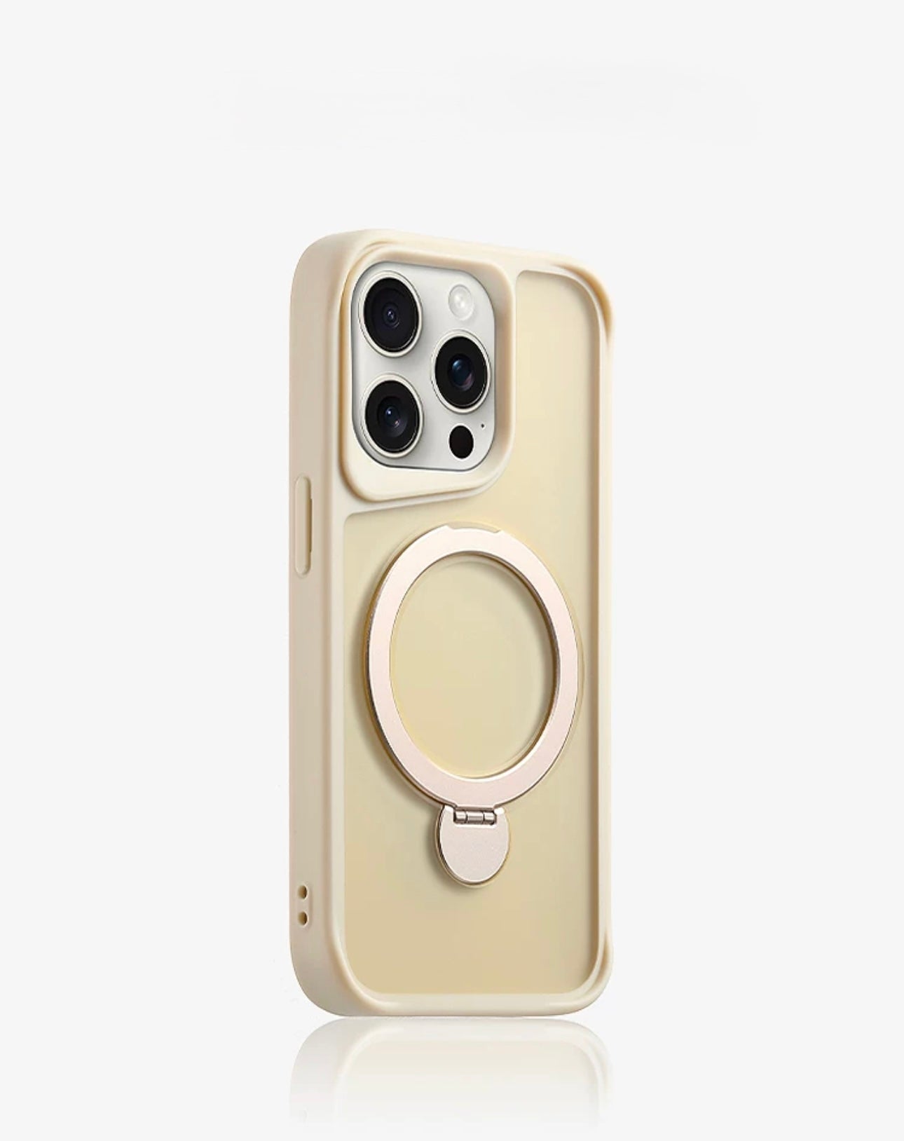Matte Ring Magsafe Case For Iphones