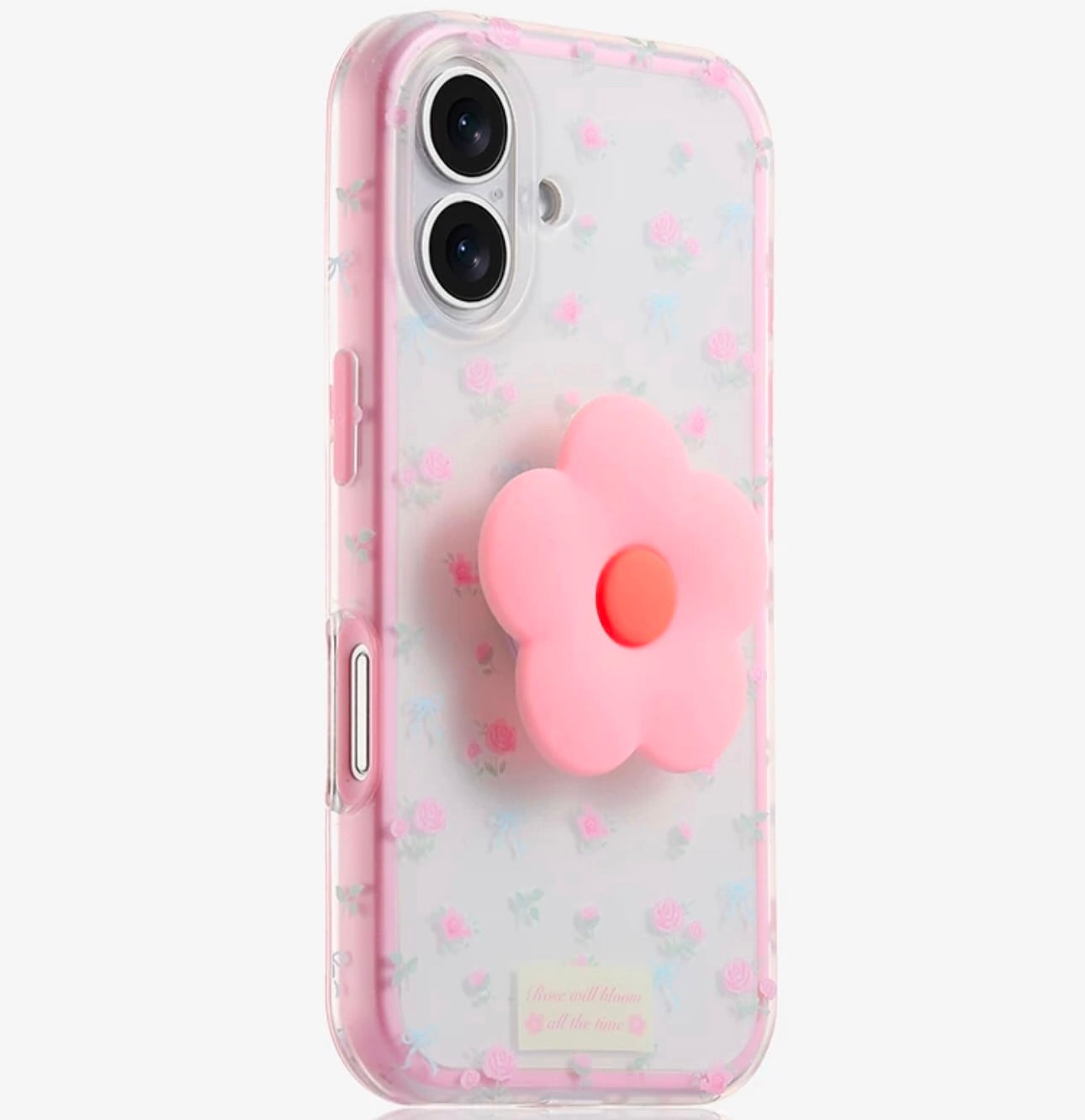 Flower Grip Floral Case For iPhones