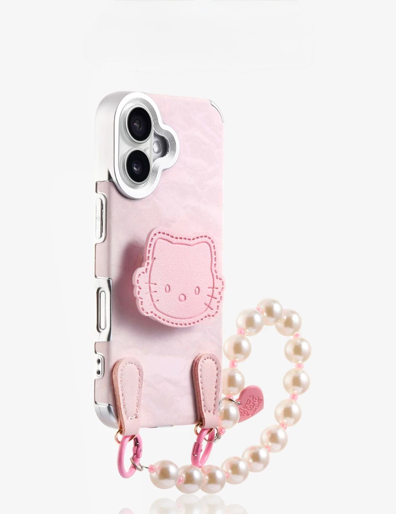 Pink case With Grip For iPhones