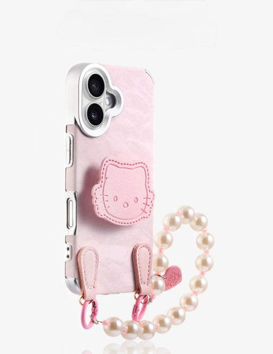 Pink case With Grip For iPhones