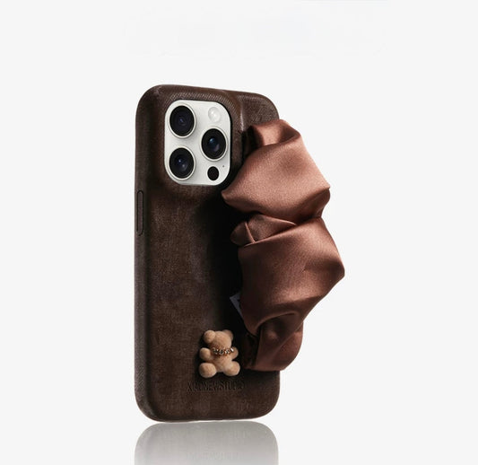 Teddy Scrunchie Phone Case
