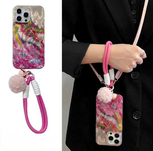 Pink Dragon Case for iphones