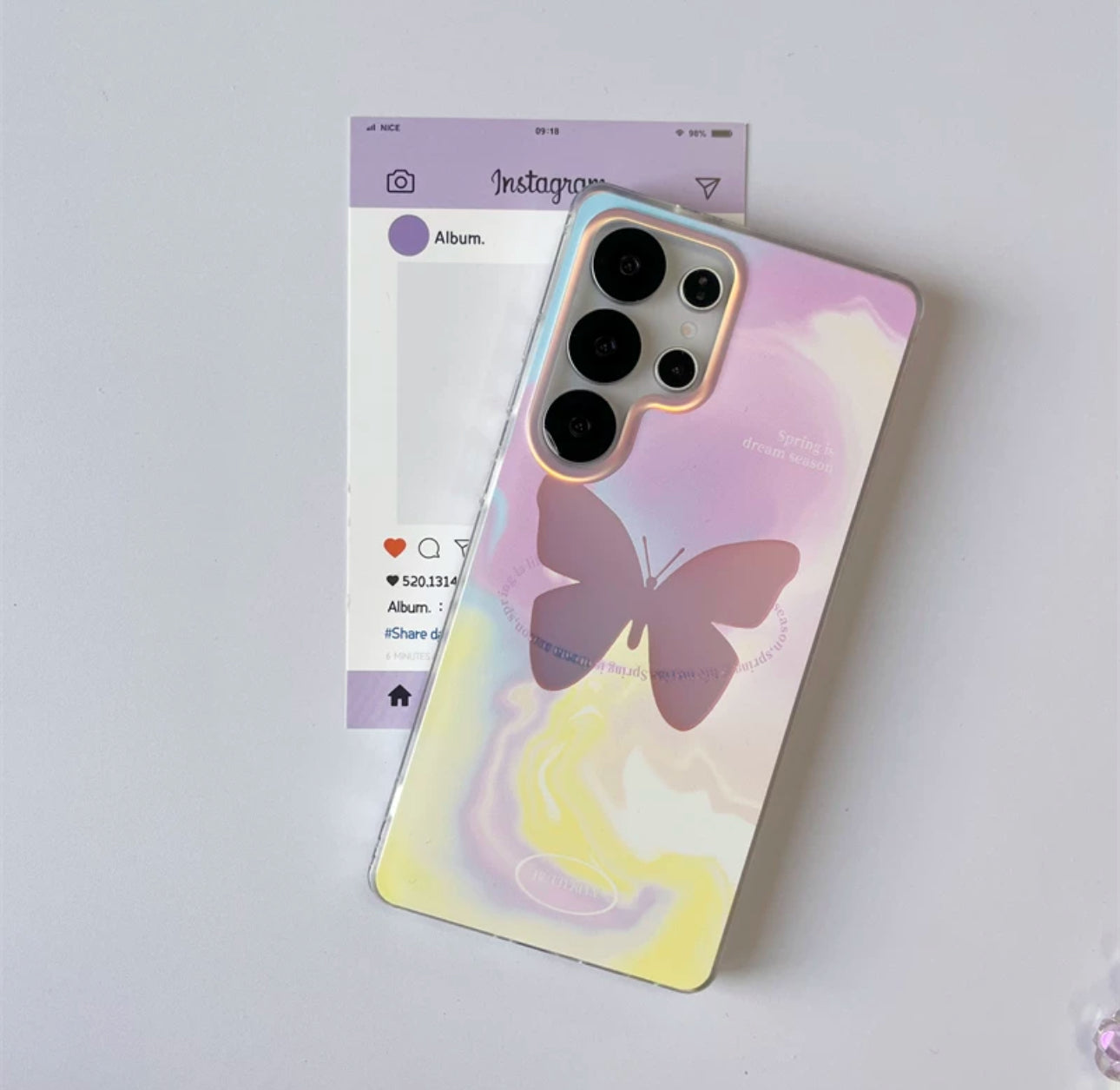 Colorful Butterfly Case for Samsung