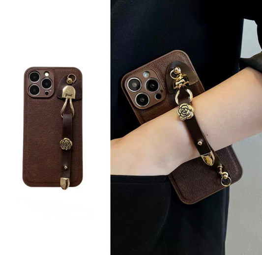Brown Grip Case For iphones