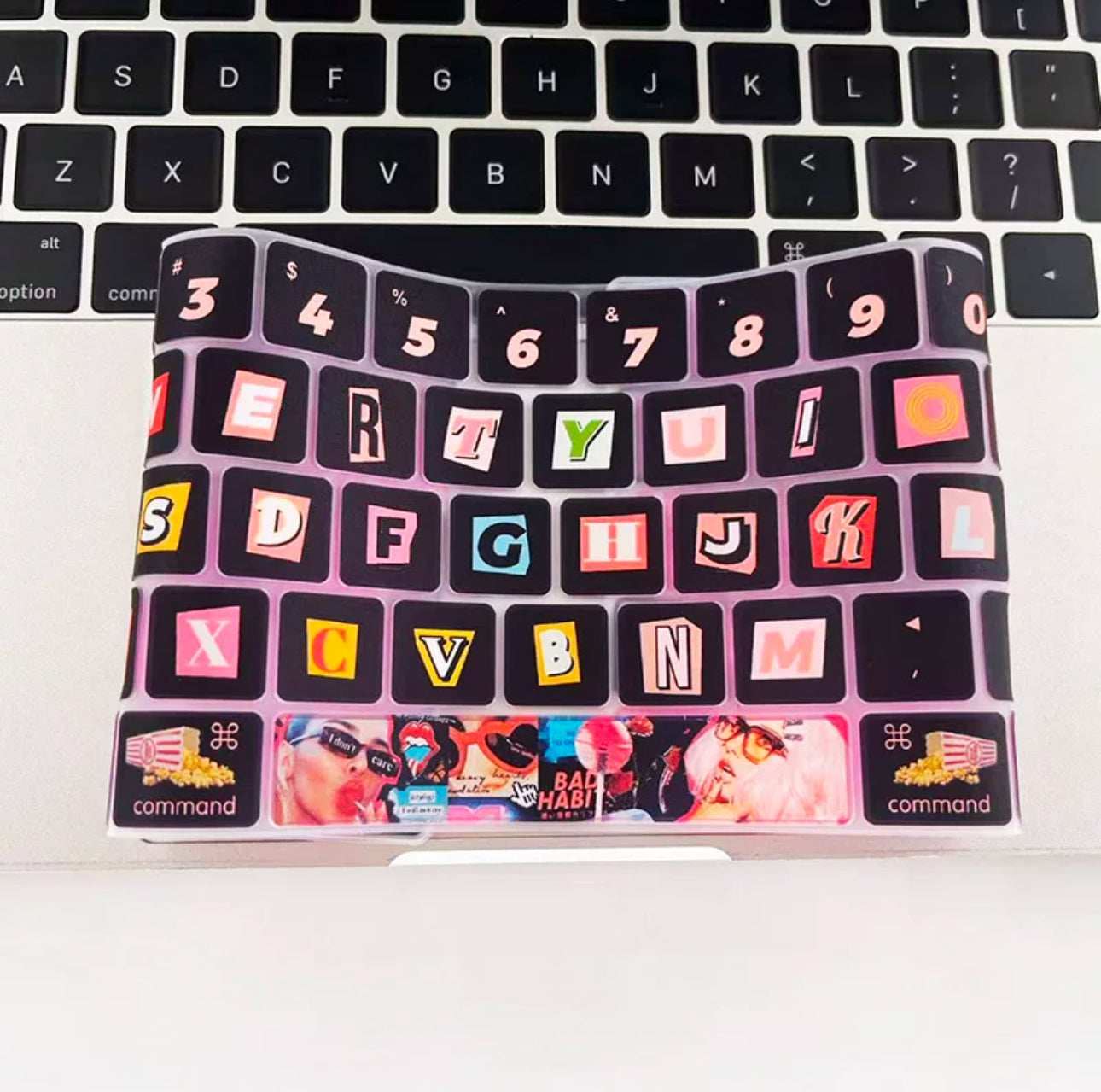 Bratz-Inspired Pink Keyboard Cover