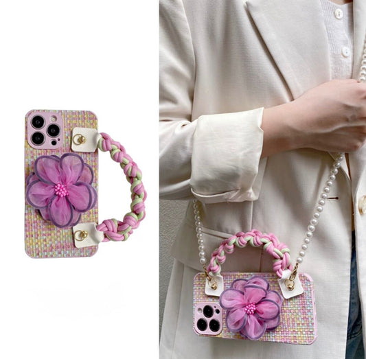 Floral Phone Case either strap