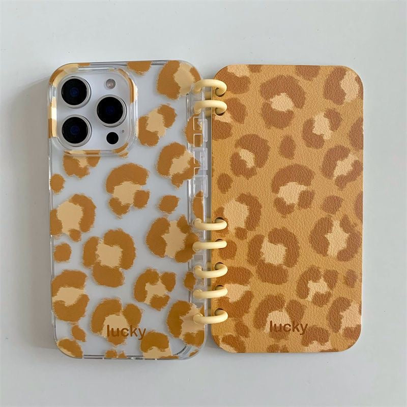 leopard Print Flip case For Iphones