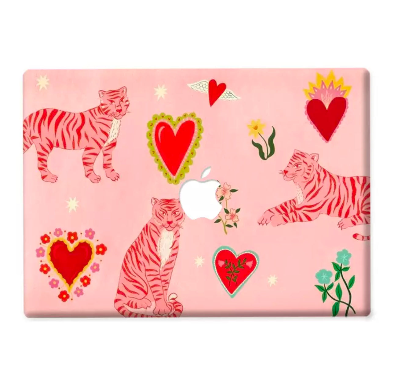 Tiger & Heart MacBook Case