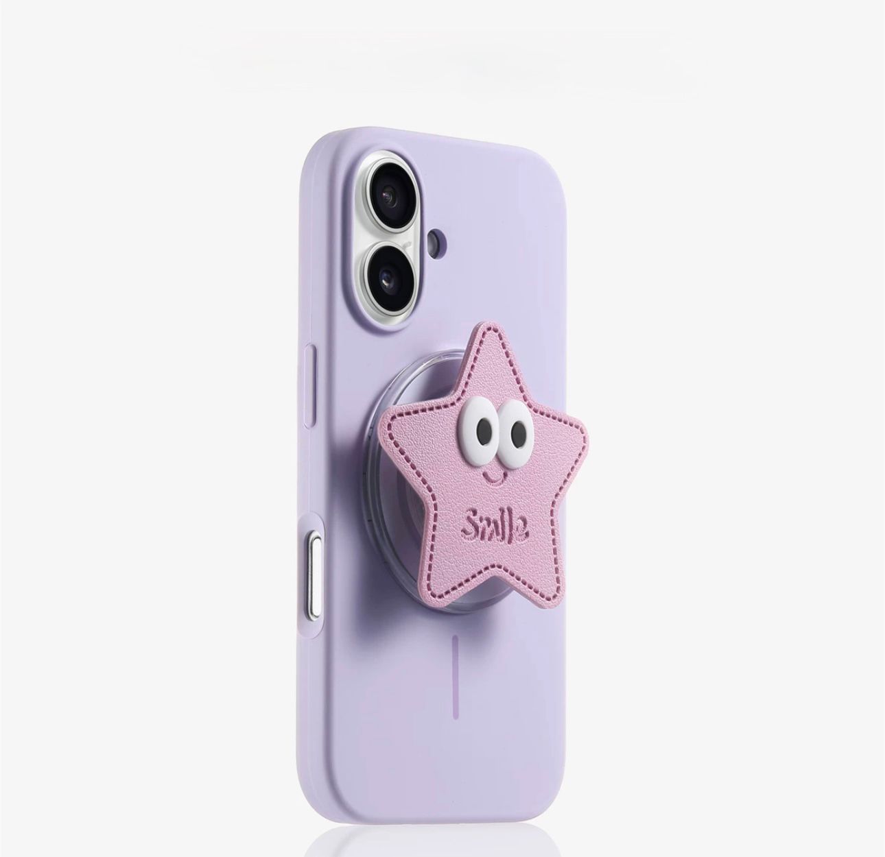 Purple Star Grip Case For iPhones
