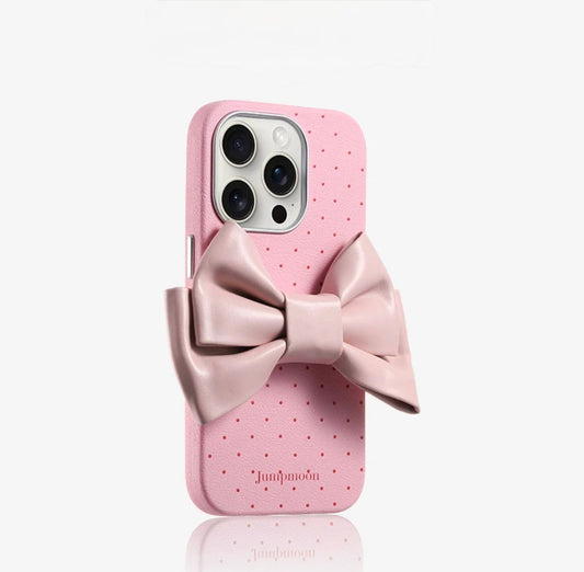 Pink Bow fashion  case For Iphone
