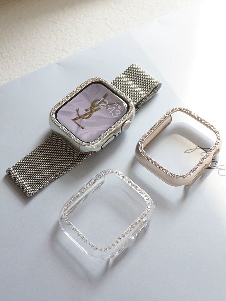 Rhinestone Apple Watch Case