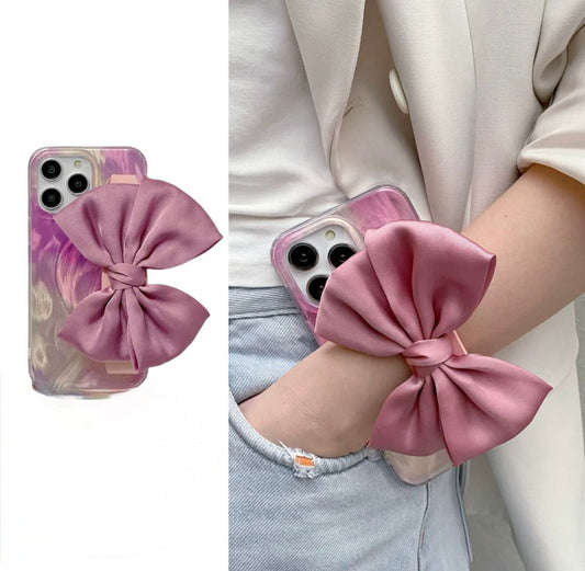 Pink Bow Case with for iPhones