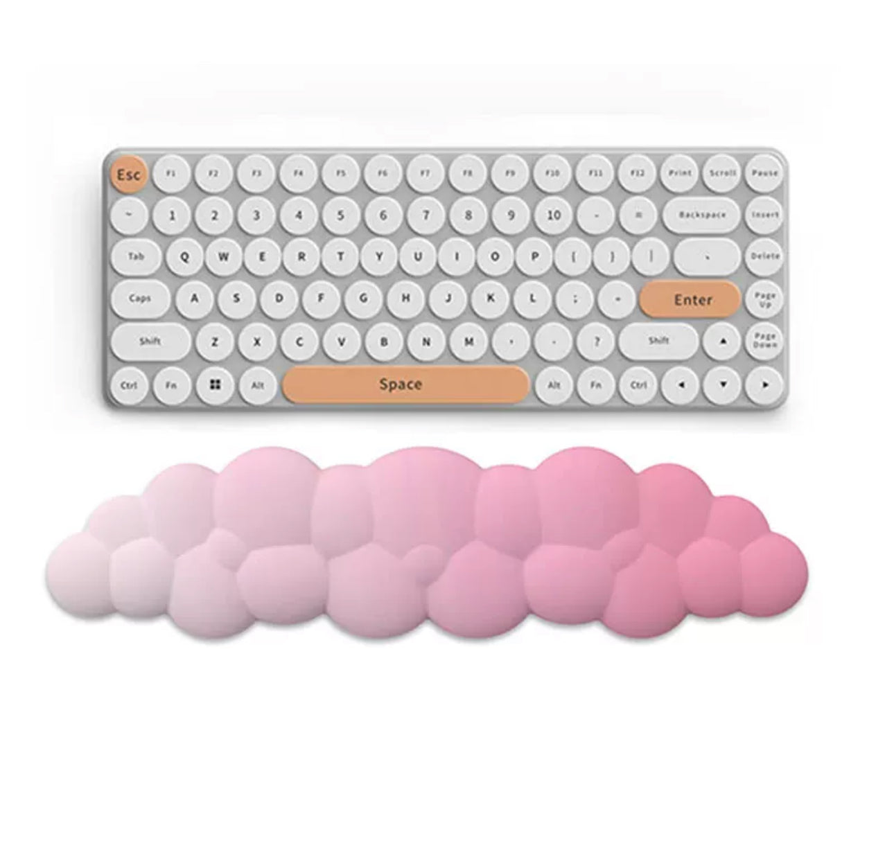 Cloud Bubble Wrist Rest Pad – Pastel Colors