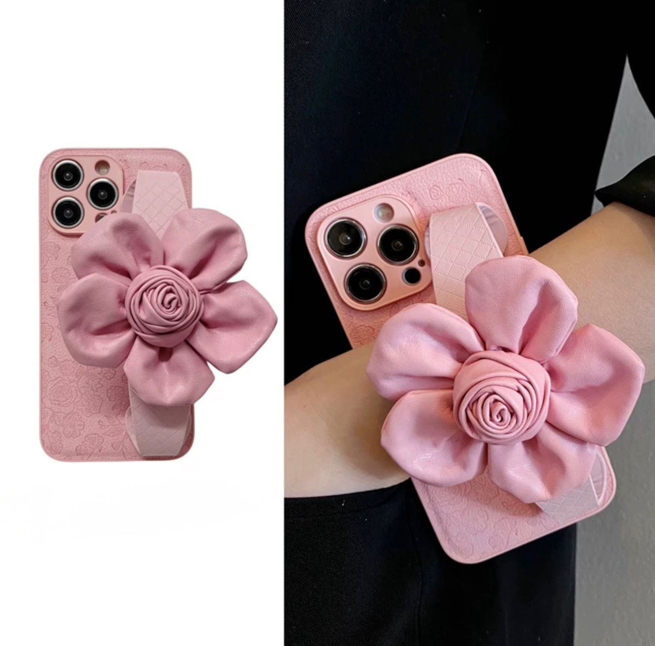 Pink Flower Case For iphones