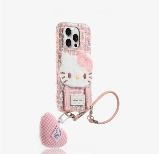 Pink kitty Case