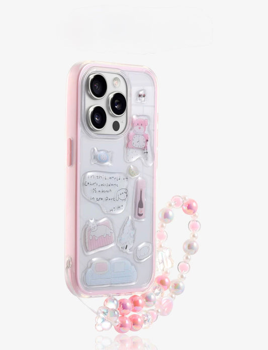 Sticker Case With Strap