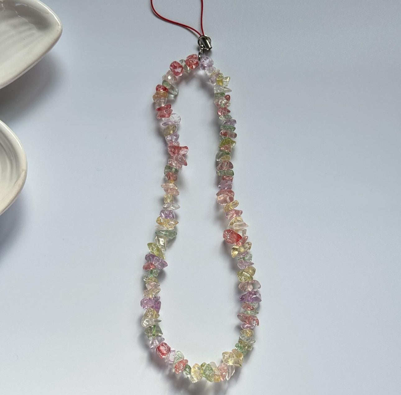 Broken Beads Phone Charm