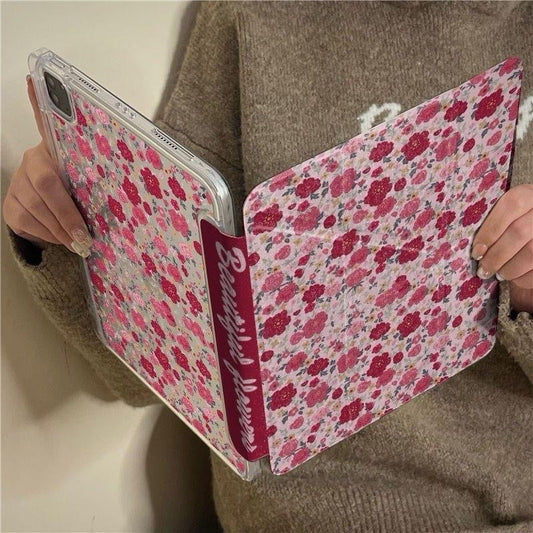 floral iPad protective case