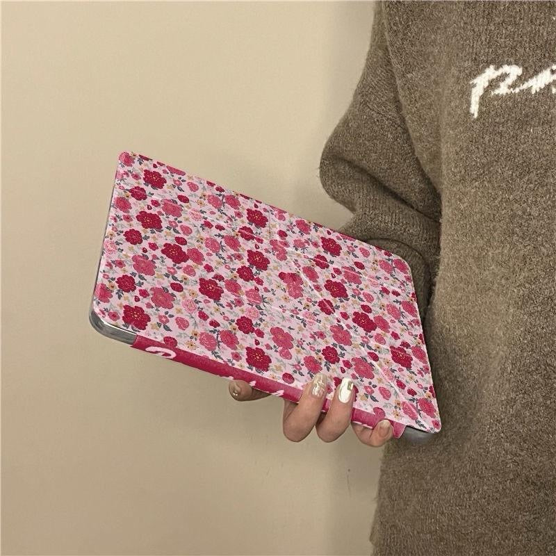 floral iPad protective case