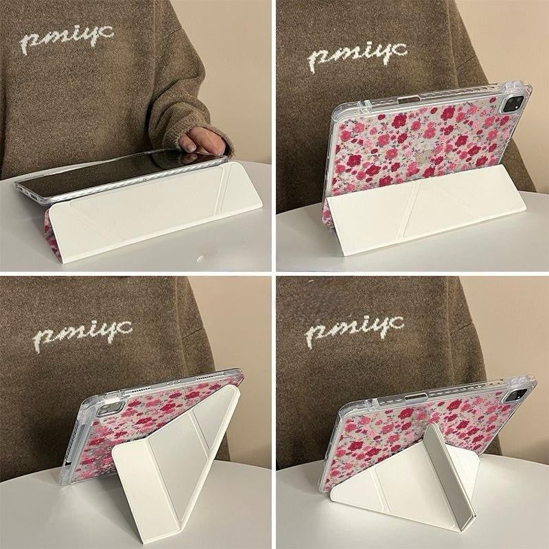 floral iPad protective case