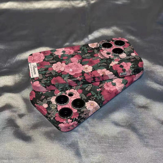Colorful floral design Case For iPhones