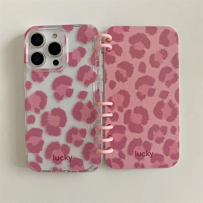 leopard Print Flip case For Iphones