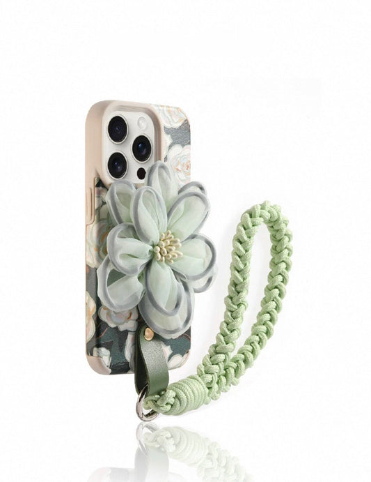 Green Floral case For Iphones