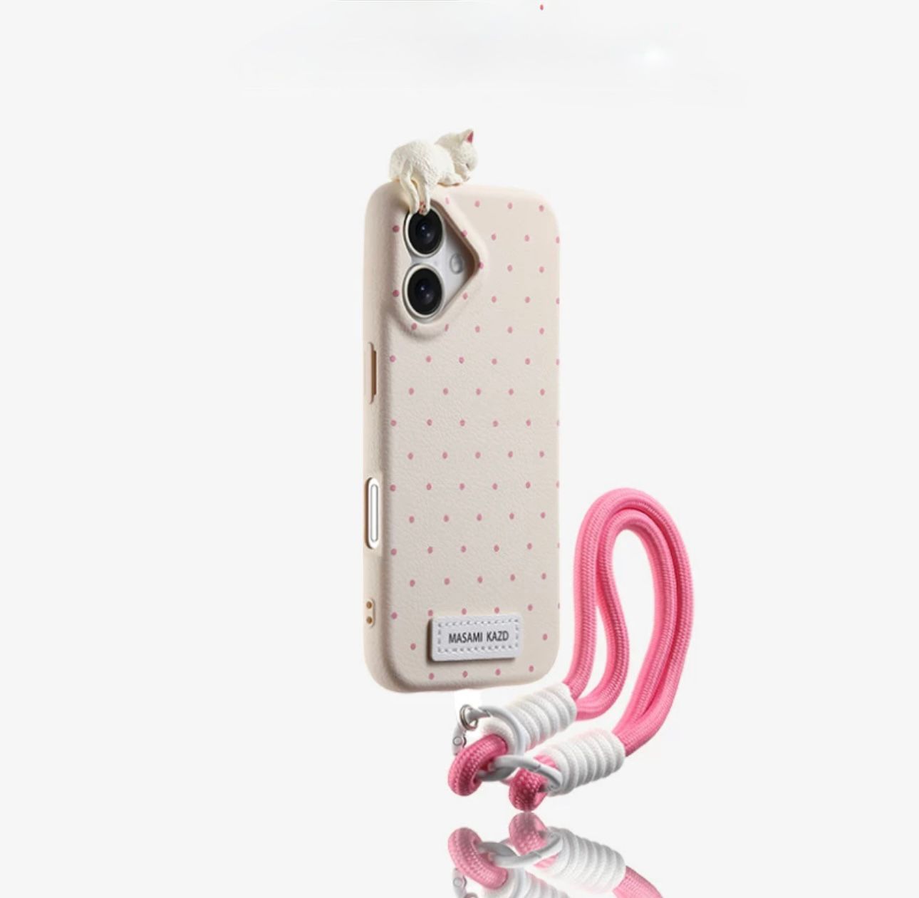 Cat with dot case For Iphones