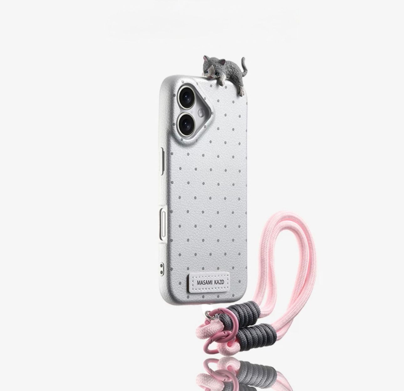 Cat with dot case For Iphones