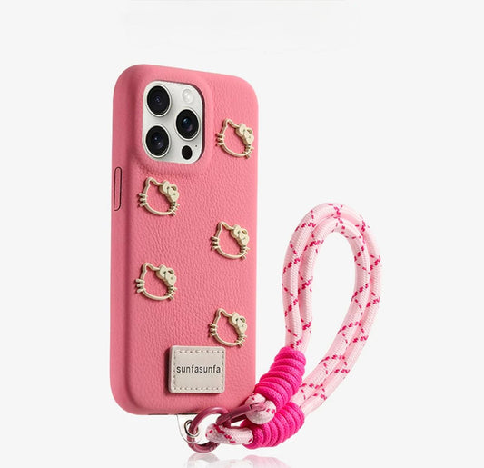kitty Charm case  For Iphone