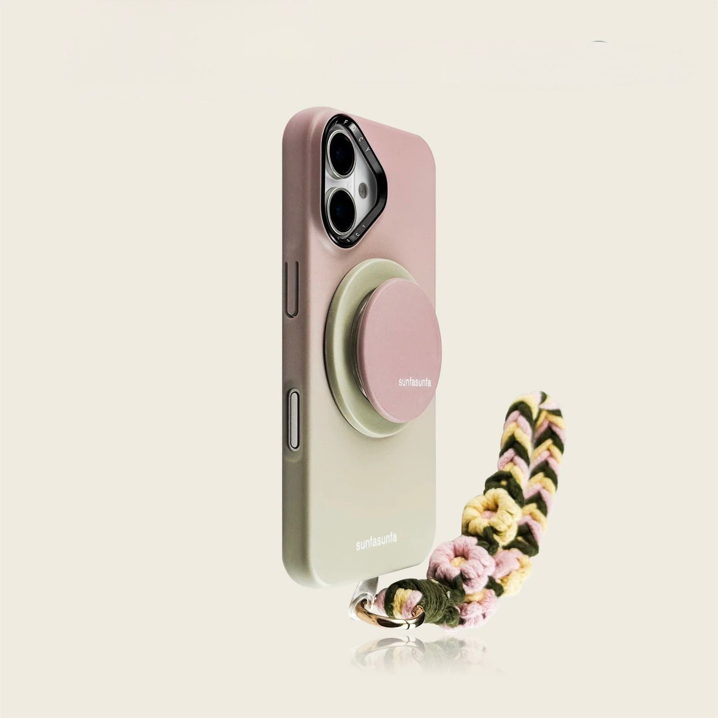 Pink & Nude color Case For iPhones